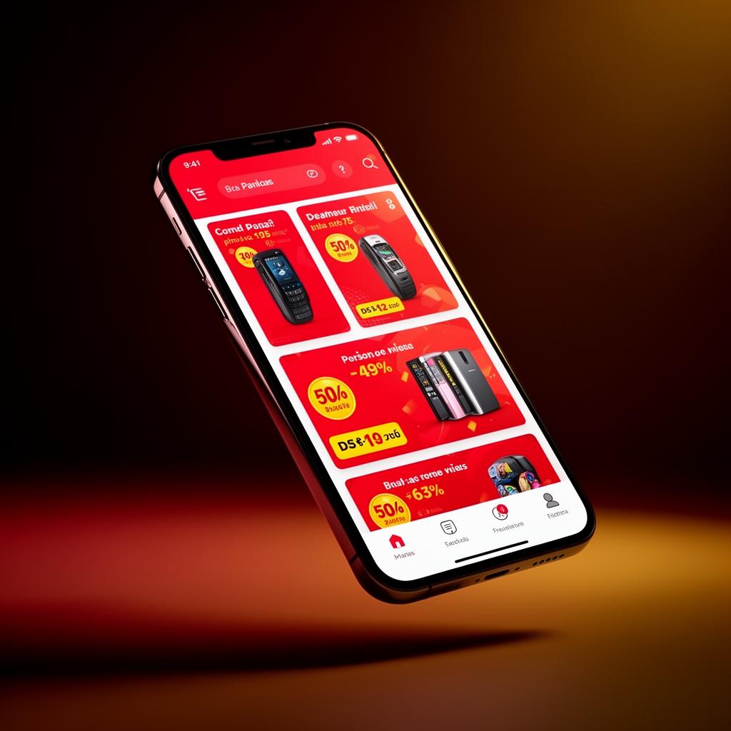 App Achadinhos Entorno mostrando promoções de lojistas locais
